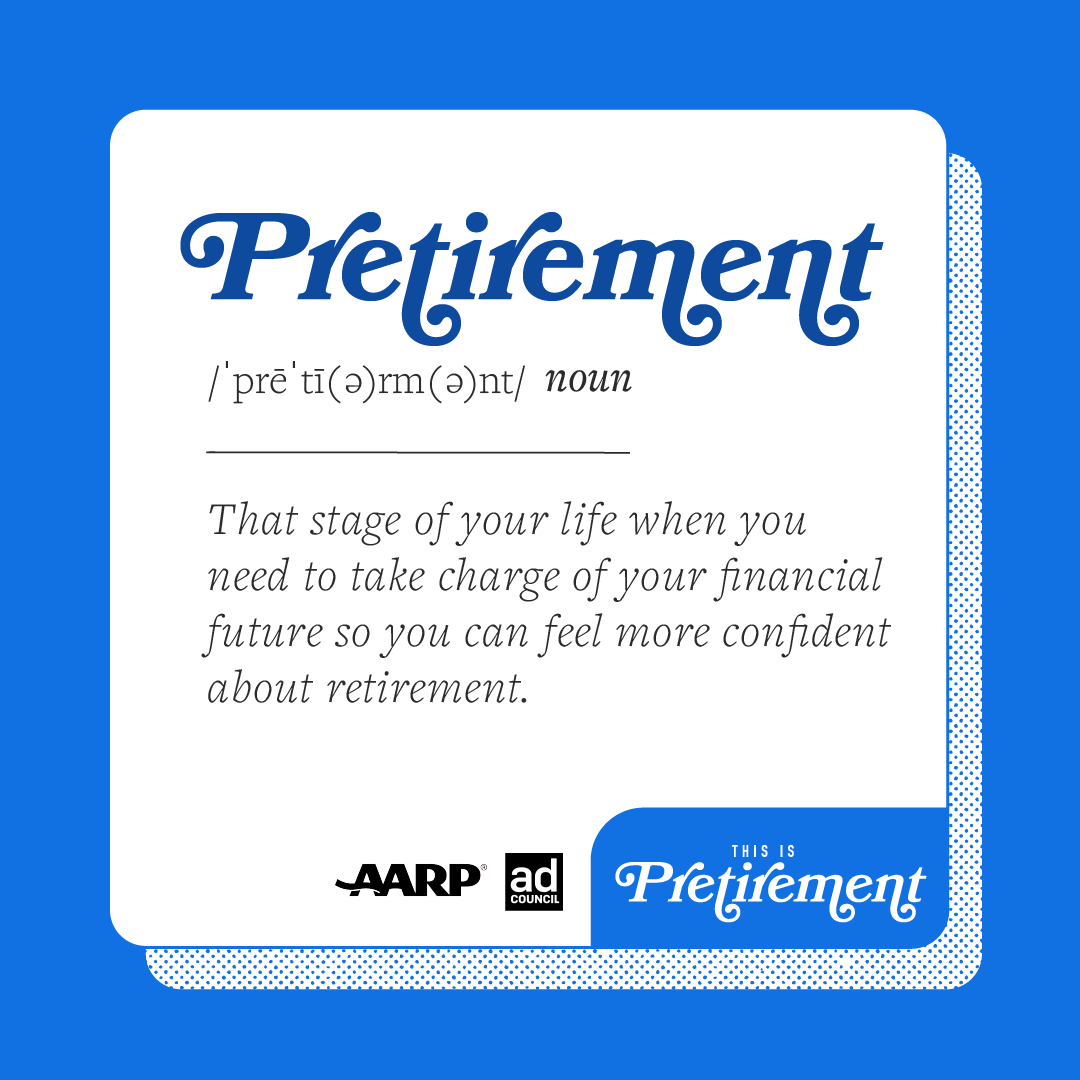 Pretirement Definition Graphic Pretirement Definition Graphic